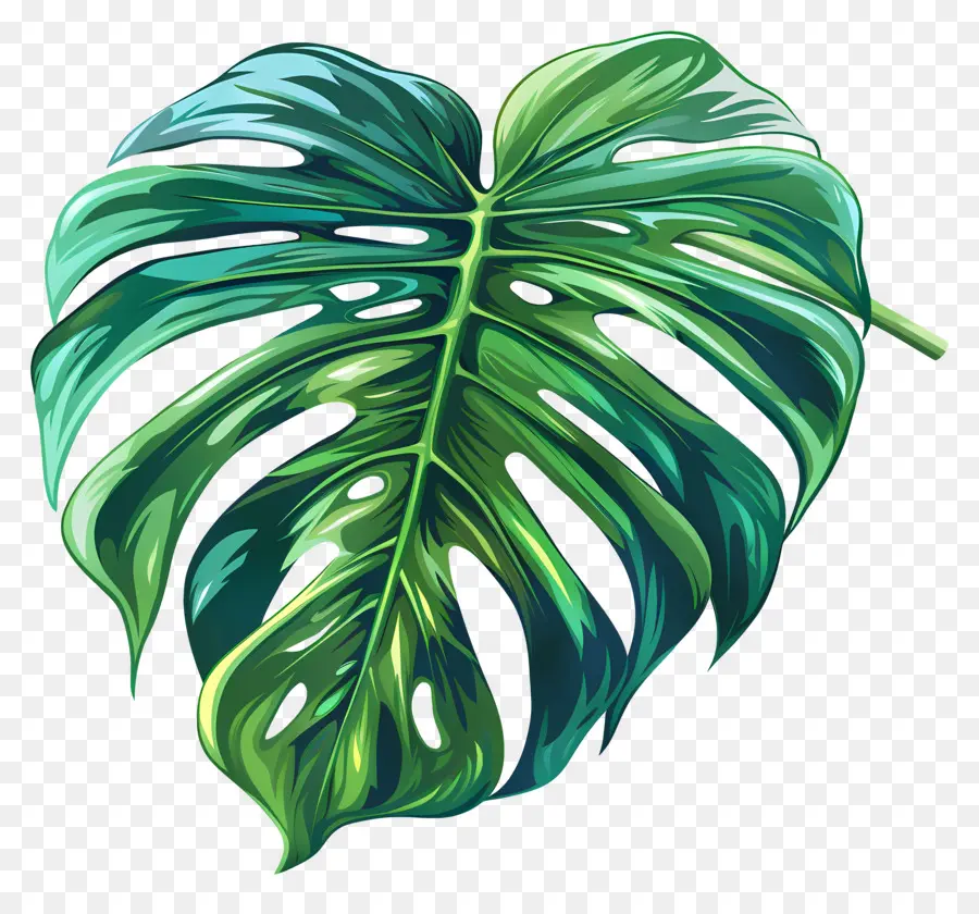 Monstera De La Hoja，Verde Hoja PNG