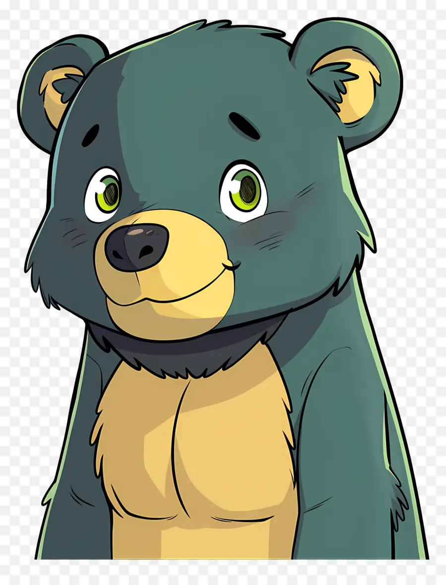 Cartoon Bear，Oso Pardo PNG