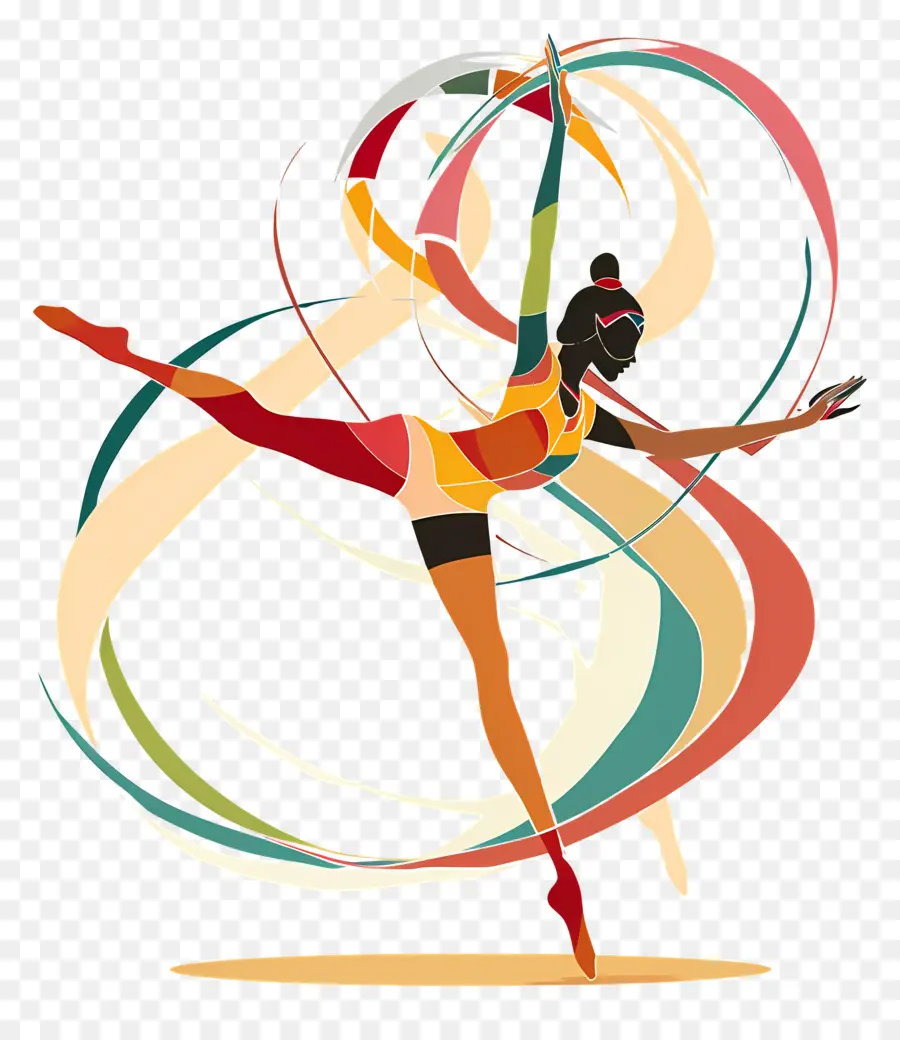 La Gimnasia Rítmica，La Bailarina PNG