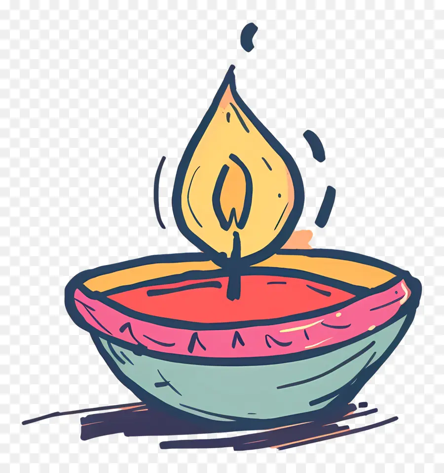 Diwali Diya，Vela PNG