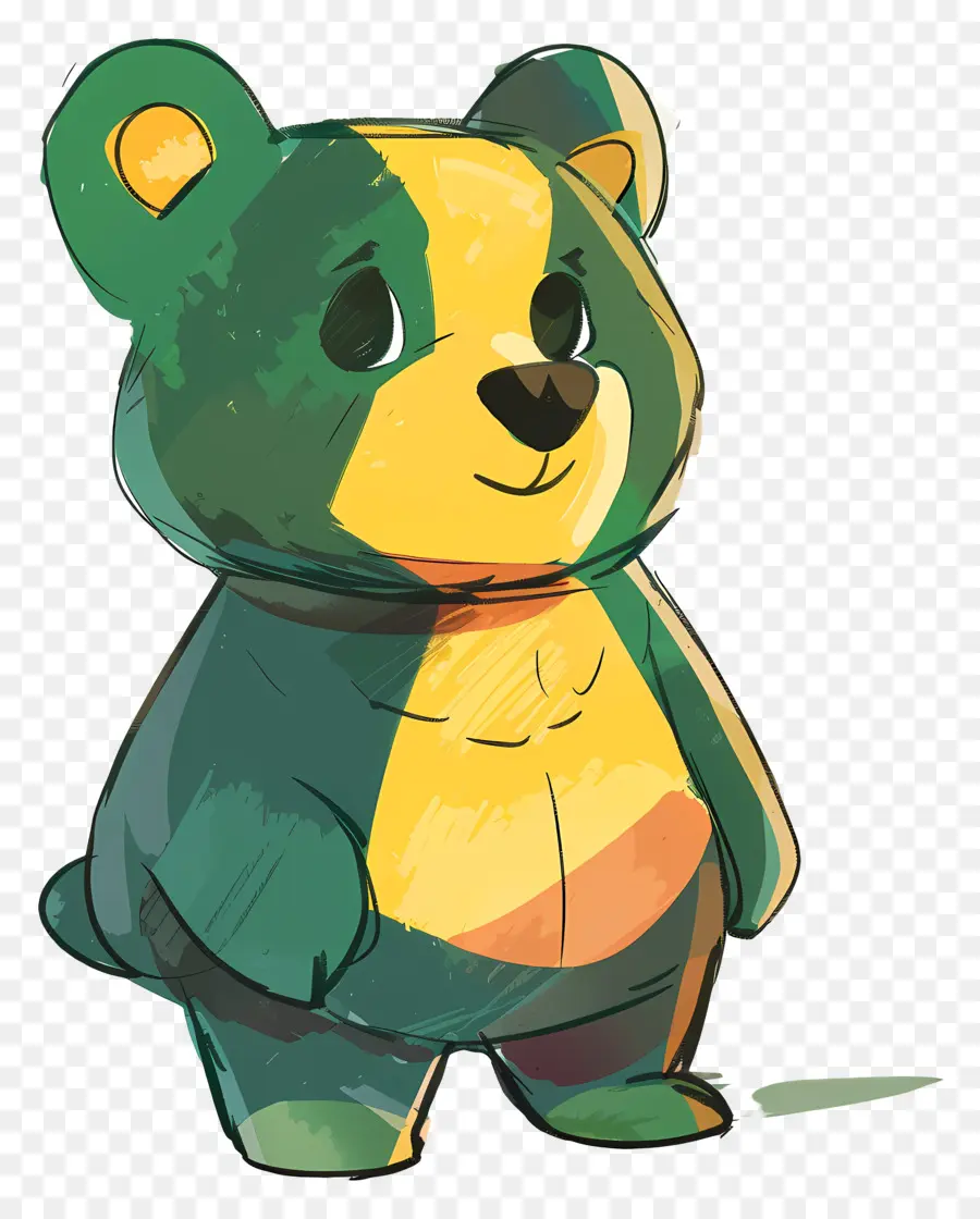 Cartoon Bear，Oso PNG