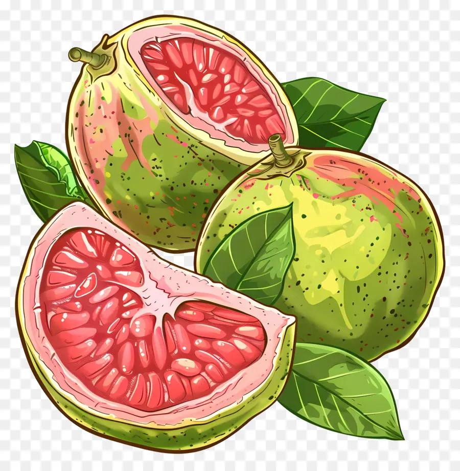 La Guayaba，Frutas Tropicales PNG