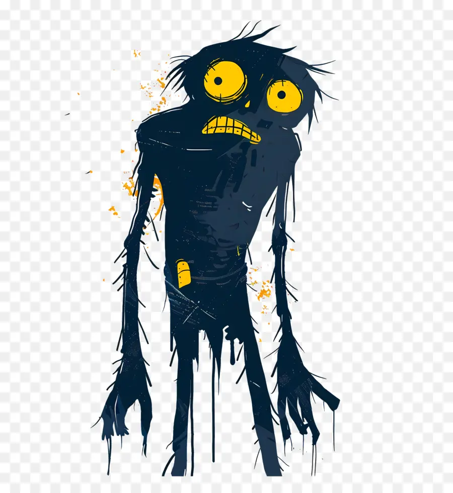 Zombie，Criatura Oscura PNG
