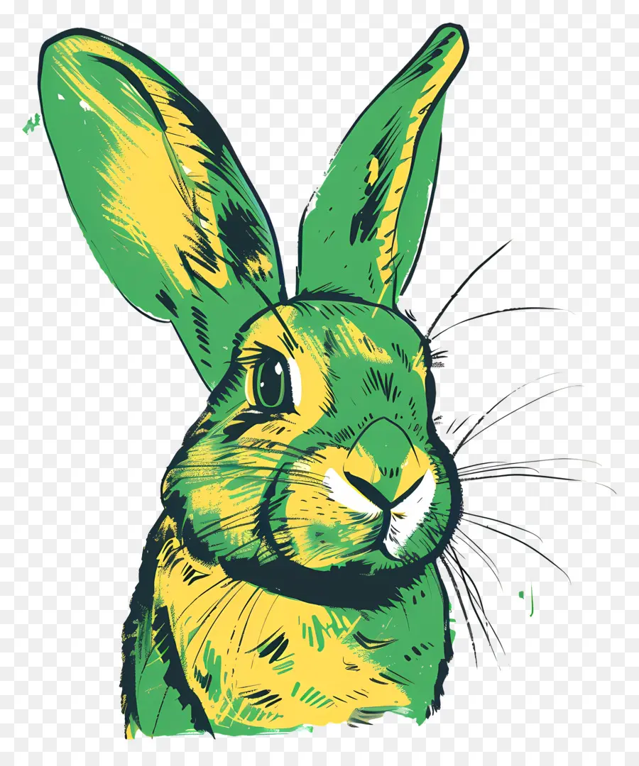 Cartoon Rabbit，Conejo PNG