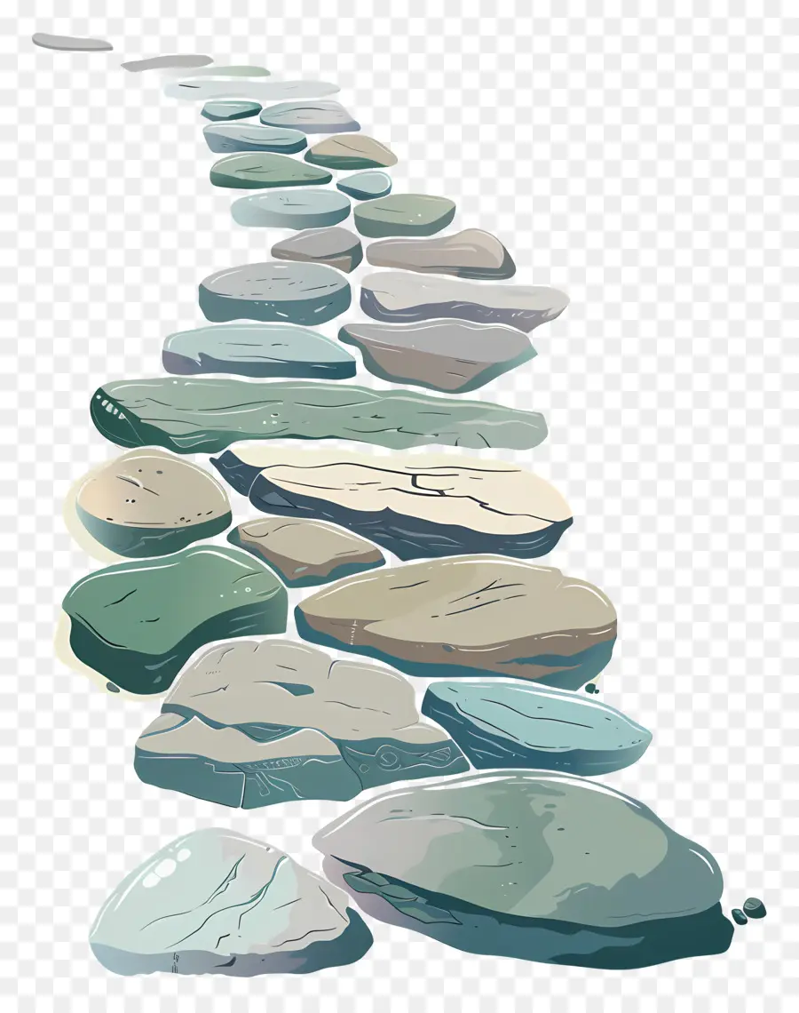 Camino De Piedra，Dibujo A Lápiz PNG