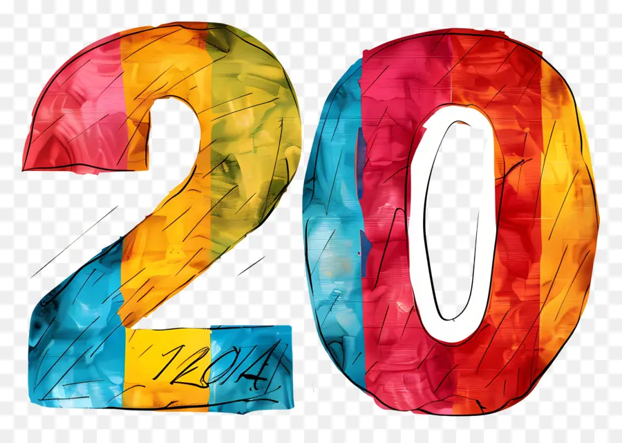 Número 20，2019 PNG