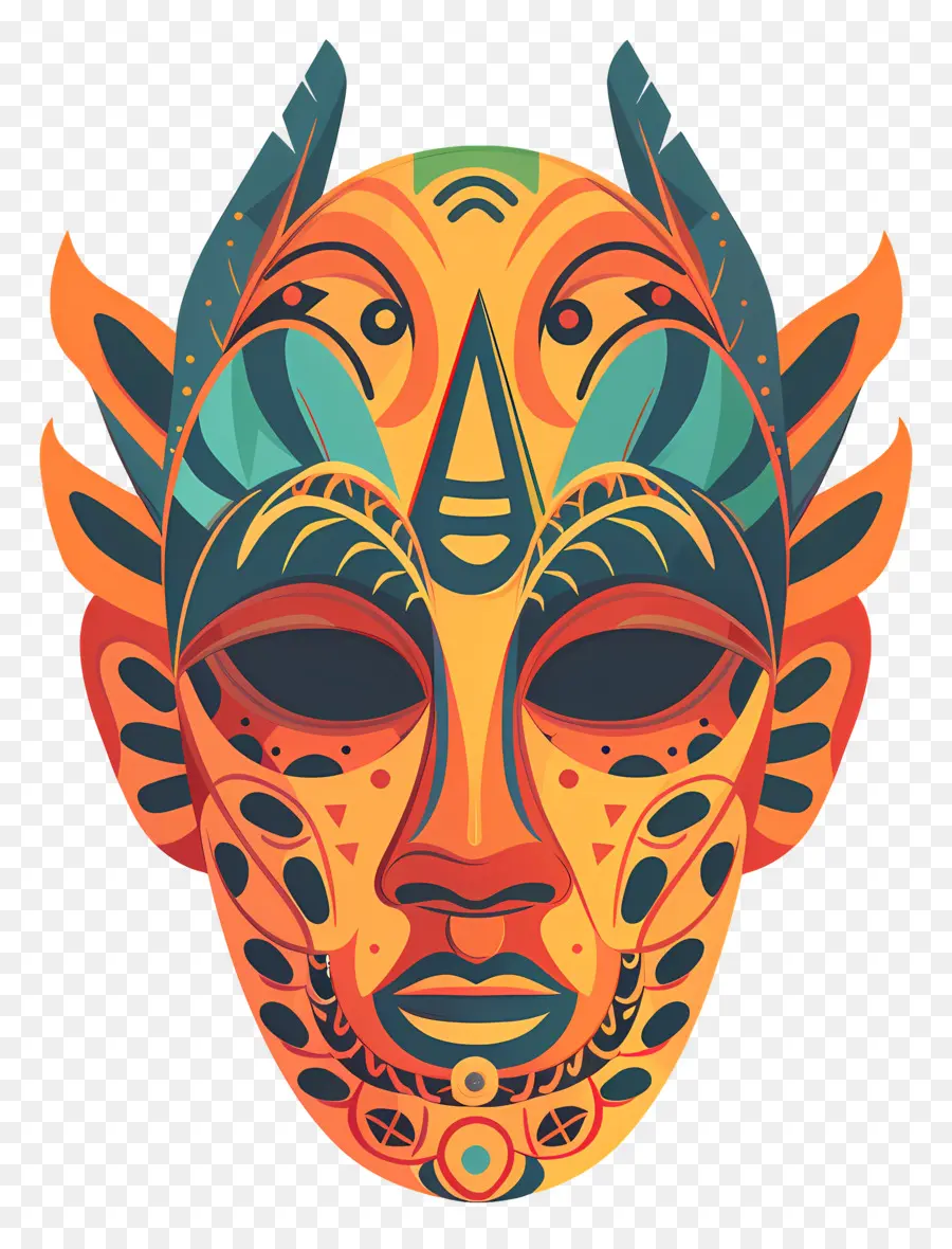 Máscara Cultural，Máscara A Mano PNG