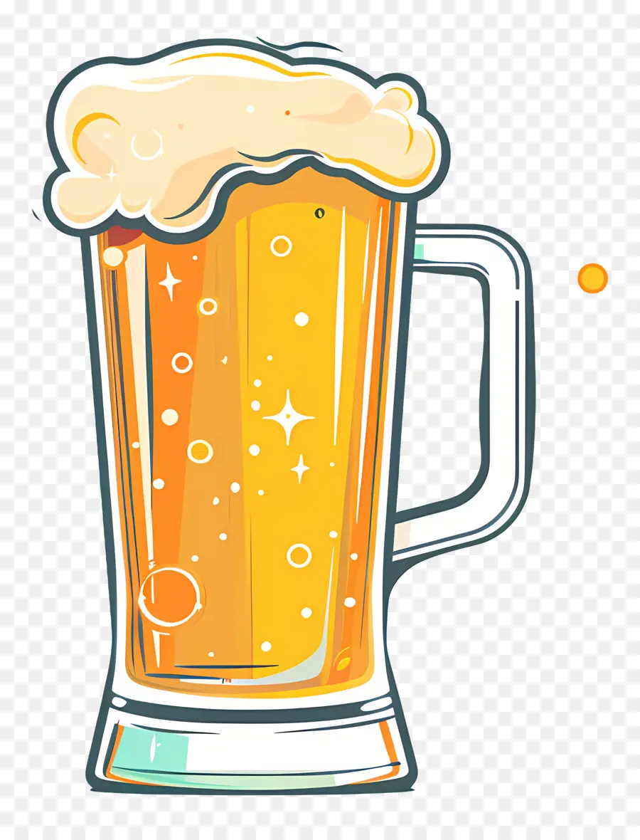 La Cerveza，Vidrio PNG