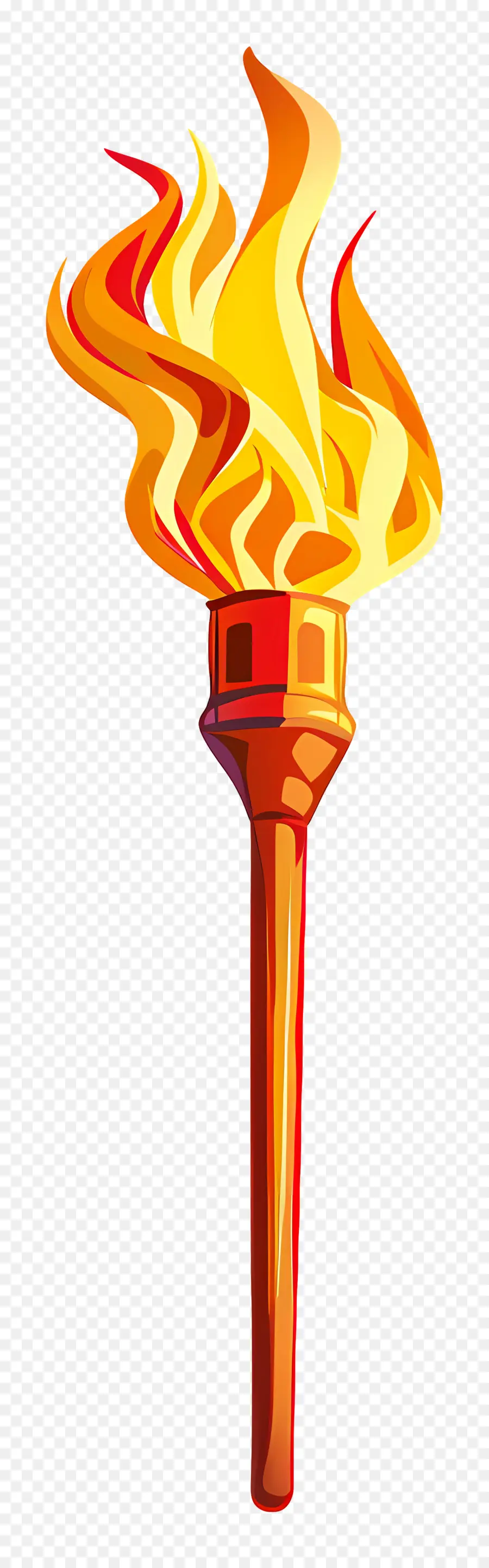 La Antorcha Olímpica，Antorcha Ardiente PNG