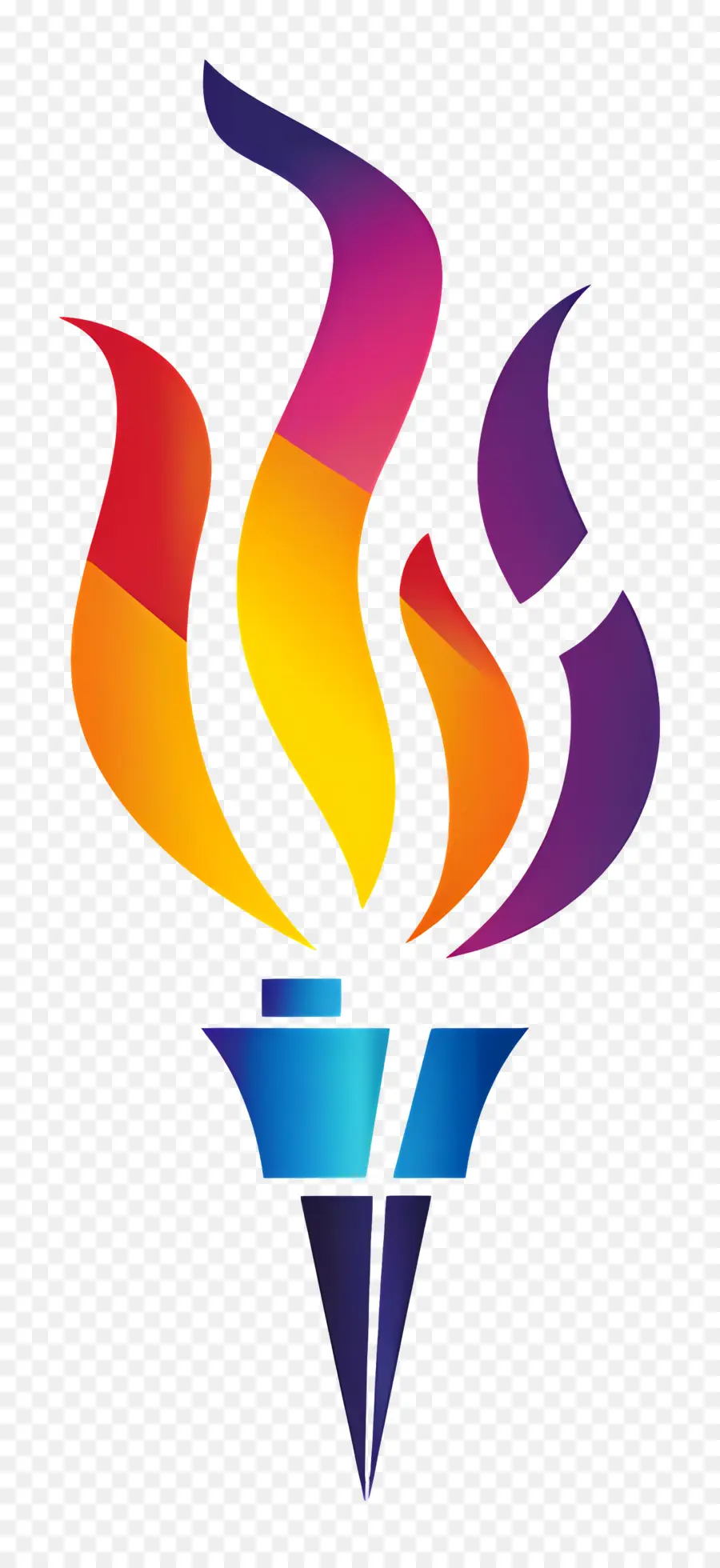 La Antorcha Olímpica，Diseño De Logotipo PNG