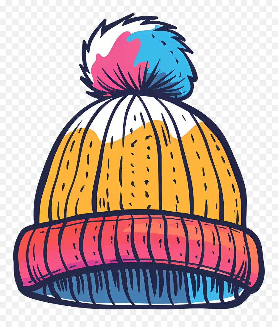 Sombrero De Invierno，Knitted Hat PNG