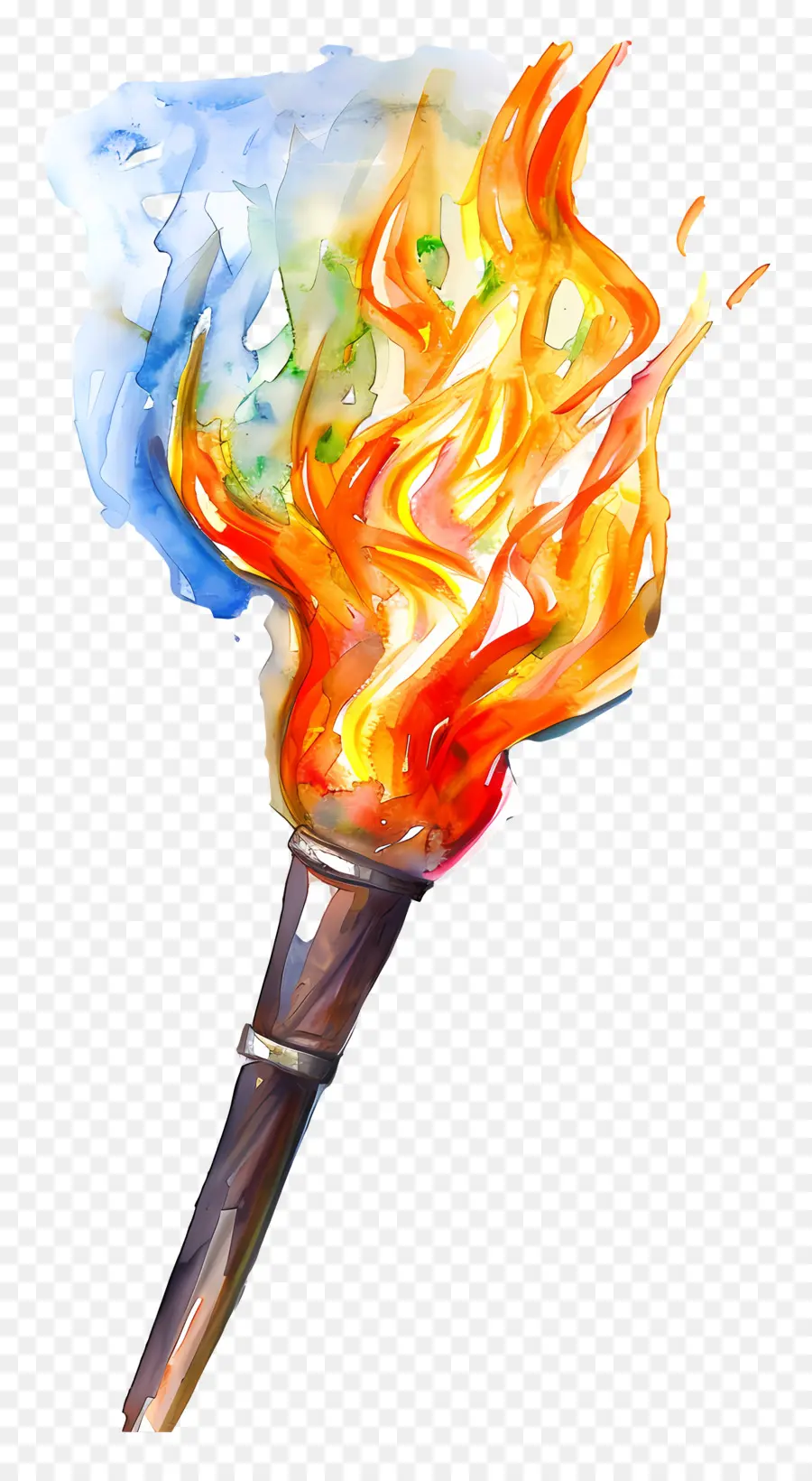 La Antorcha Olímpica，Antorcha Ardiente PNG