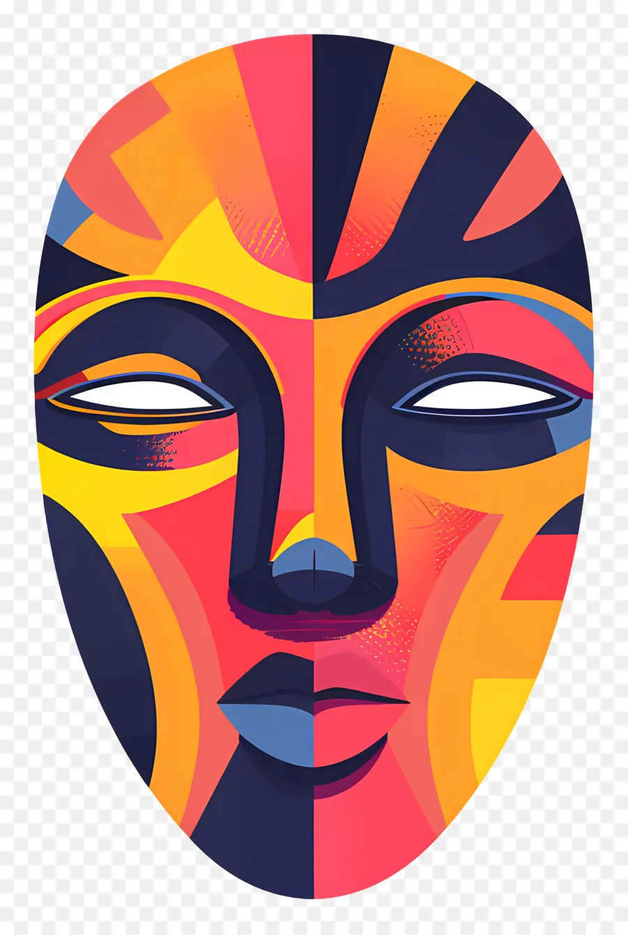 Máscara Cultural，El Arte Abstracto PNG