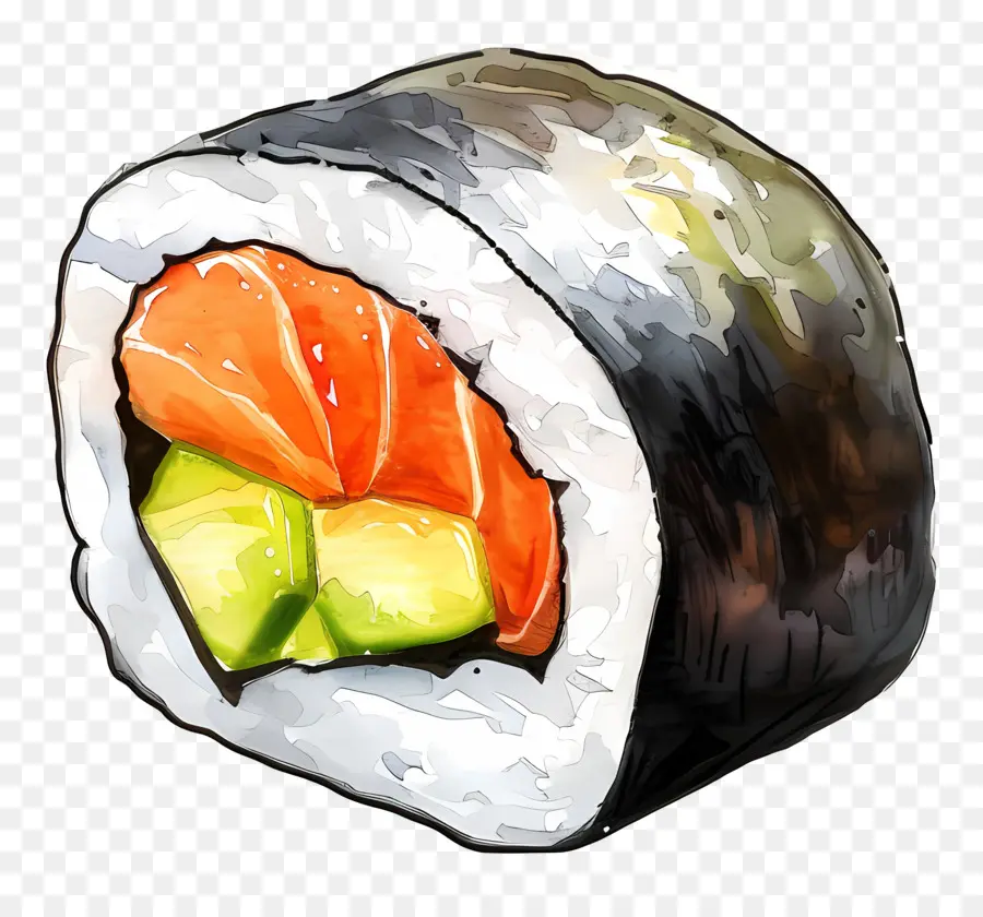 Sushi，Salmón PNG