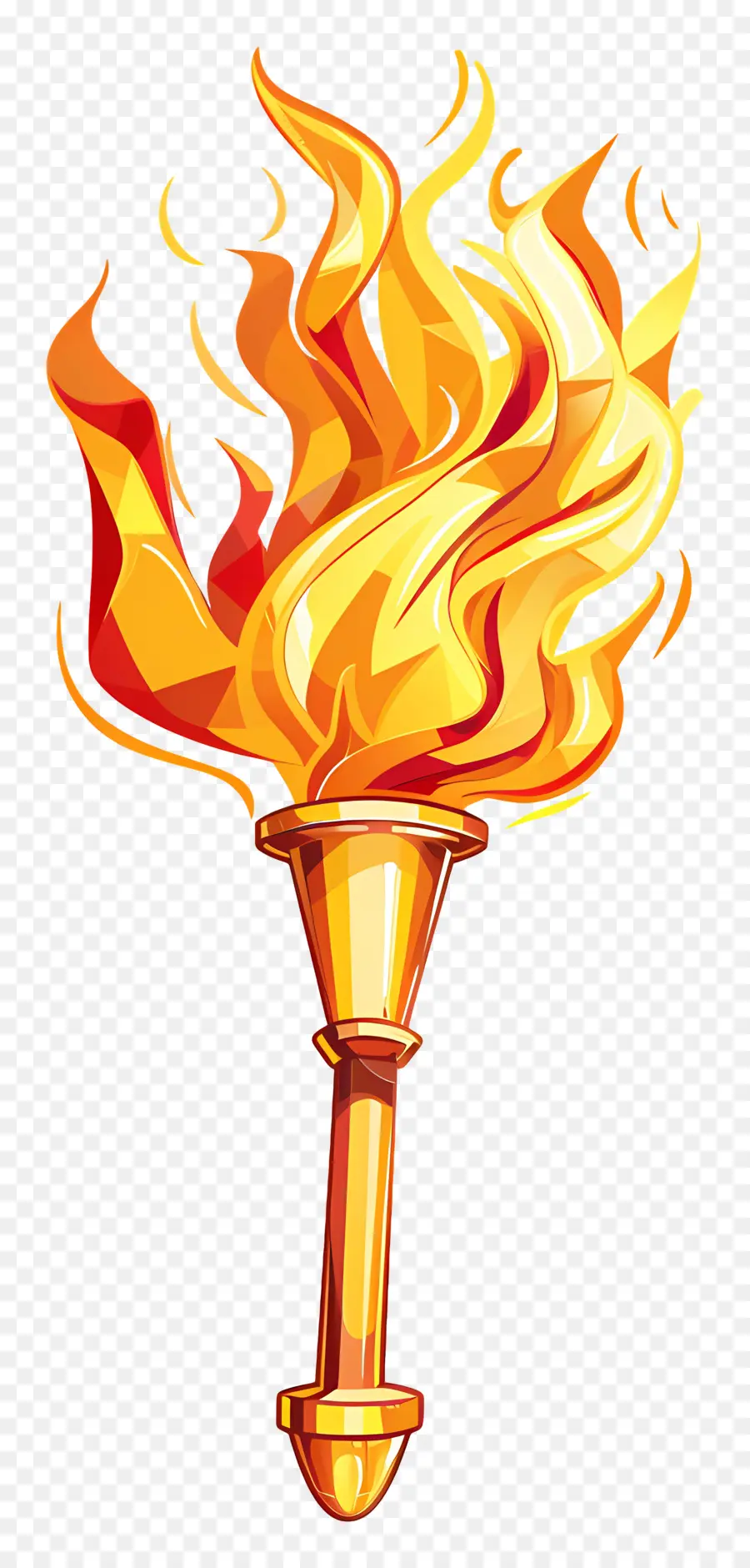 La Antorcha Olímpica，Antorcha Ardiente PNG