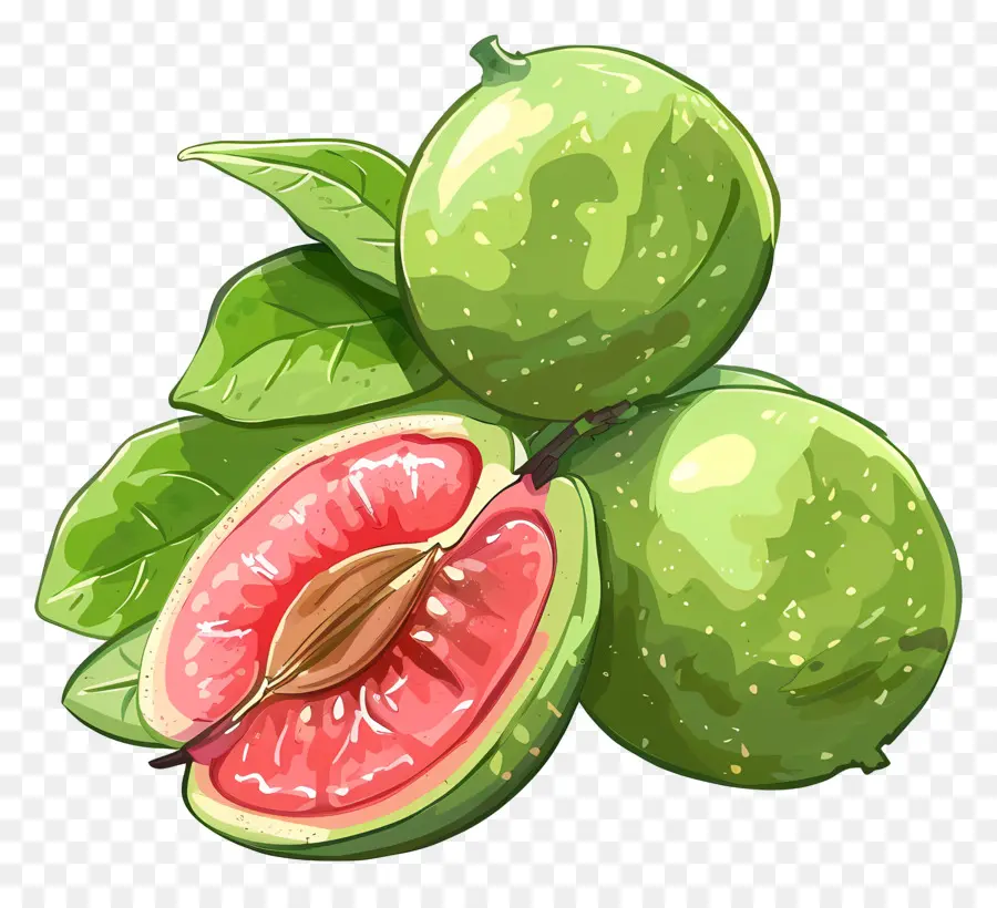 La Guayaba，Frutas Tropicales PNG