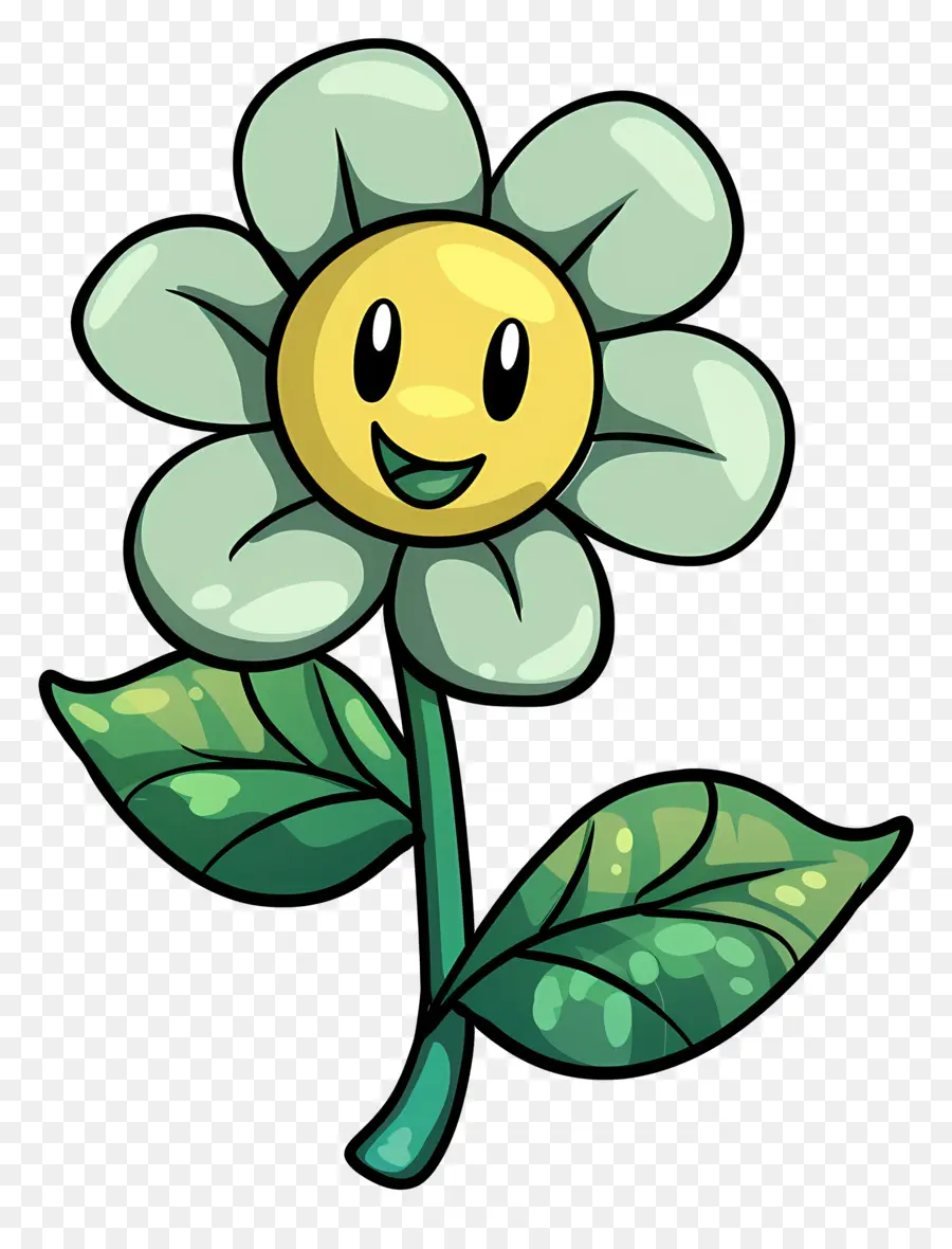 Flor De Dibujos Animados，Flor Amarilla PNG