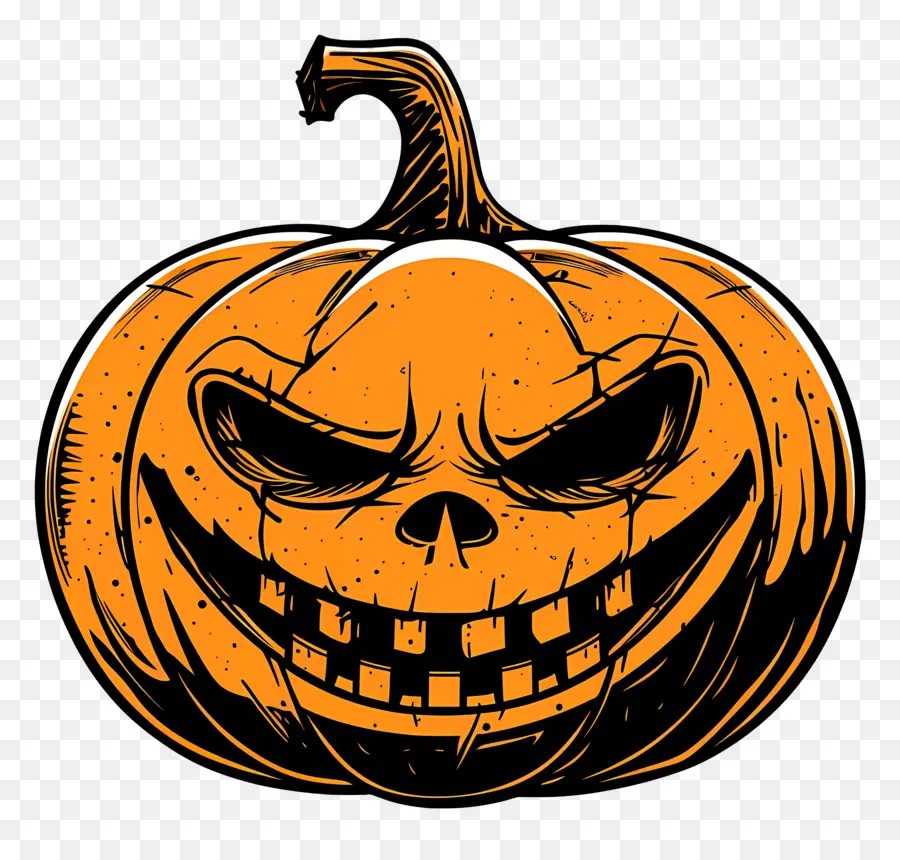 Jack O Linterna，Calabaza Negra PNG