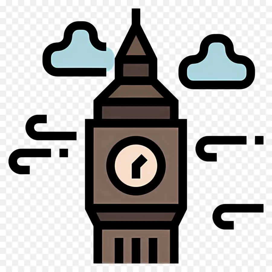 Londres Big Ben，Torre Del Reloj PNG