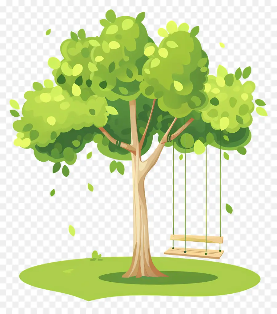 Verano，Columpio De árbol PNG