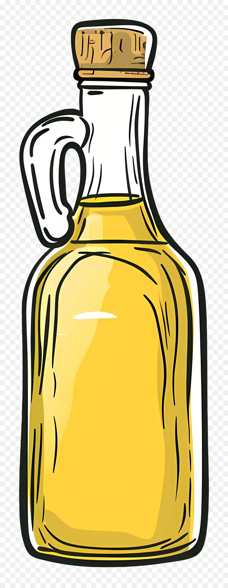 Botella De Aceite，Vaso PNG