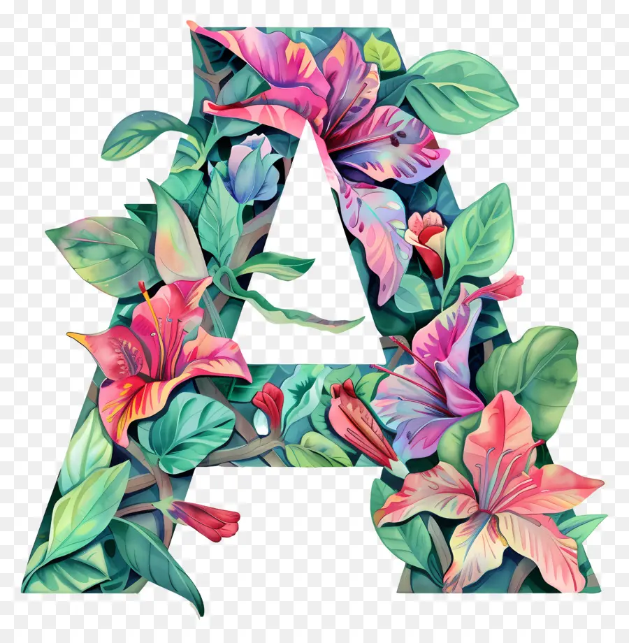 Carta De Un，Floral PNG