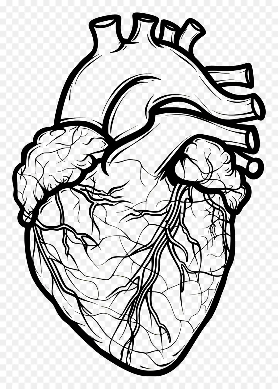 Corazón Humano，El Flujo De Sangre PNG