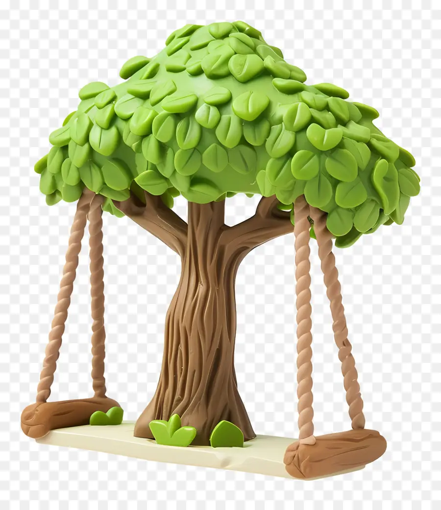 Verano，árbol De Swing PNG