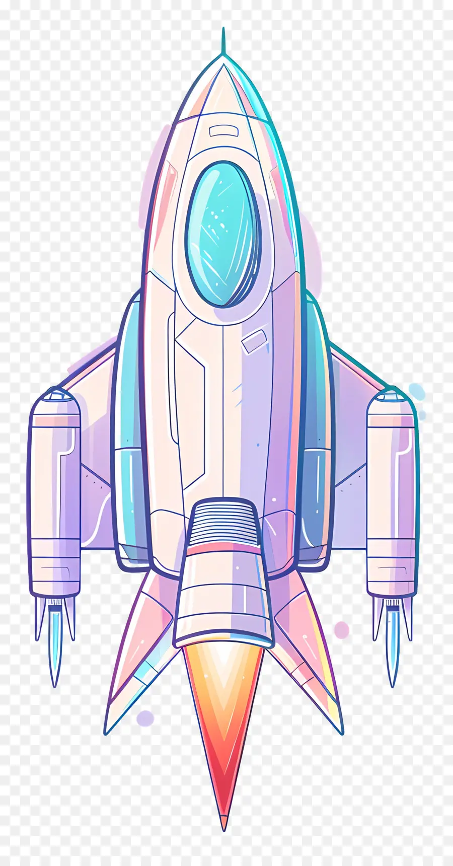 Nave Espacial，Space Rocket PNG