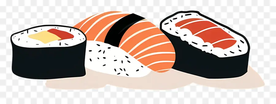 Sushi，Sushi Japonés PNG