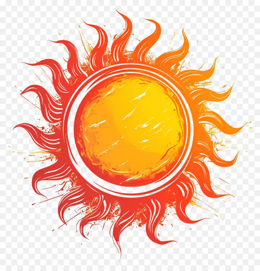 Silueta Del Sol，Sol PNG