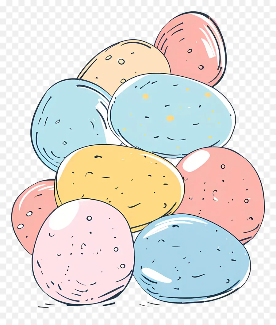 Eggs，Los Huevos De Pascua PNG