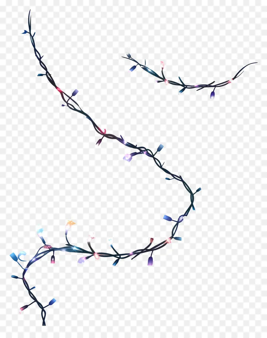 Luces De Hadas，Luces De Navidad PNG