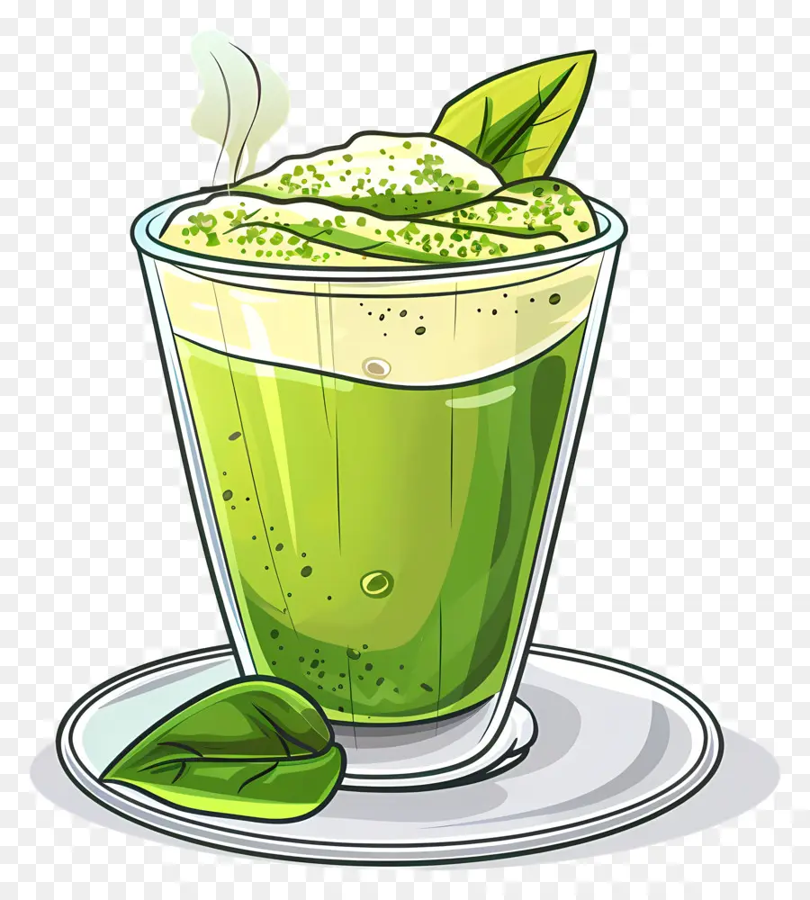 Té Matcha，Zalamero PNG