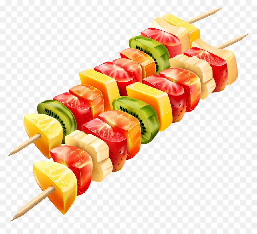 Brocheta De Frutas，Brochetas De Fruta PNG