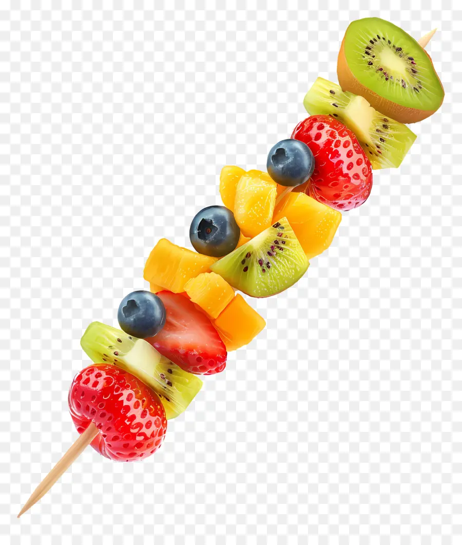 Brocheta De Frutas，Fresa PNG