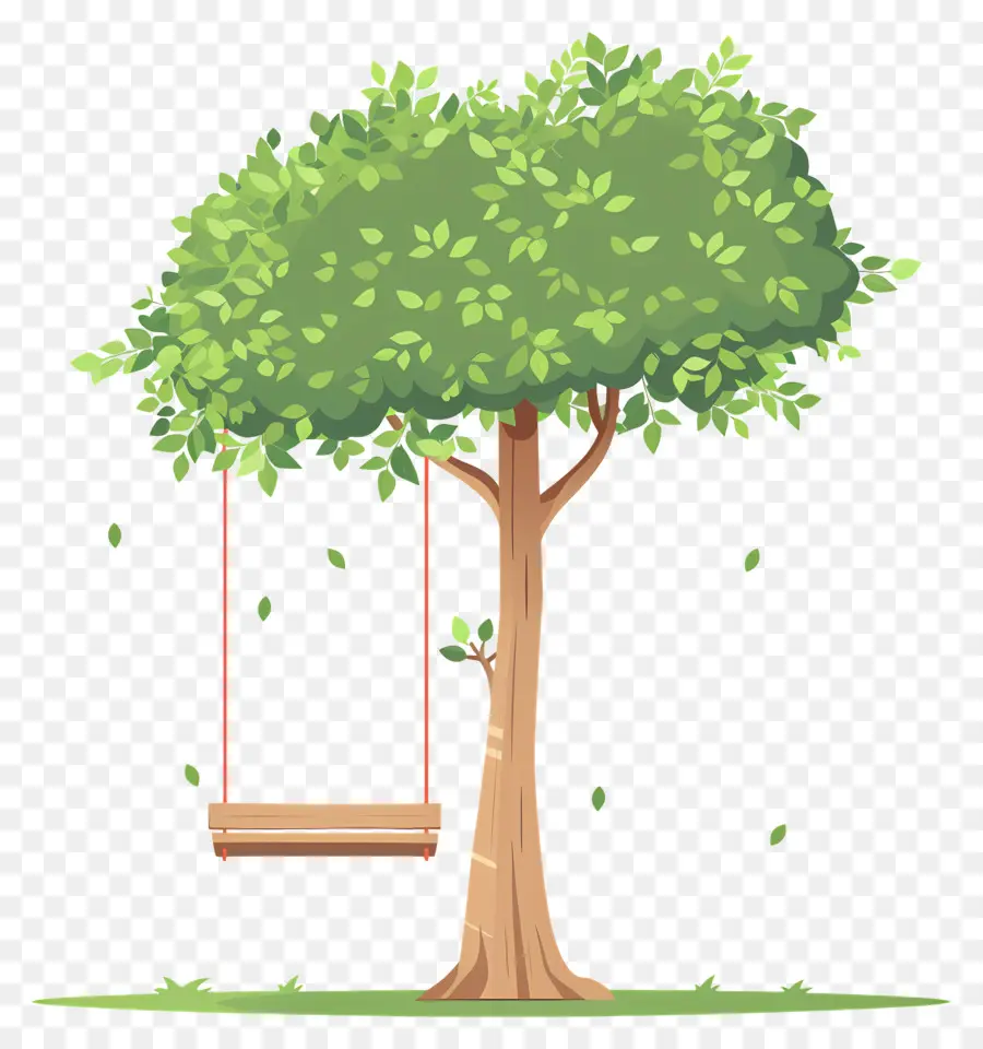 Verano，árbol De Swing PNG