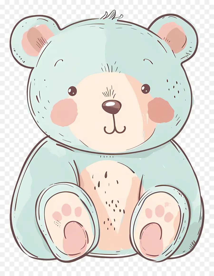 Oso，Oso De Peluche Verde PNG