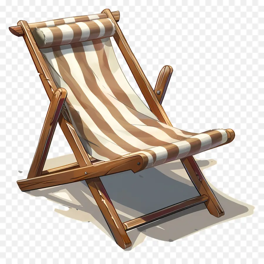 Silla De Cubierta，Silla De Playa PNG