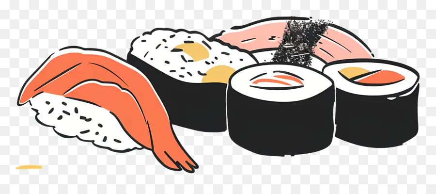 Sushi，Rollos PNG