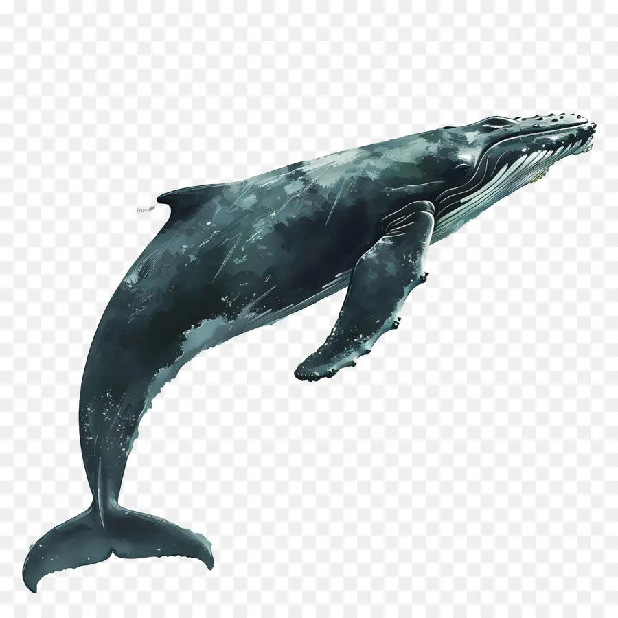 La Observación De Ballenas，La Ballena Azul PNG