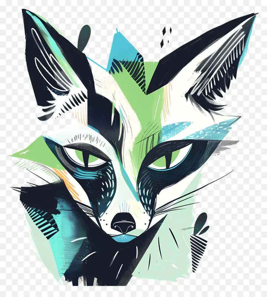 Fox，Los Ojos Verdes PNG