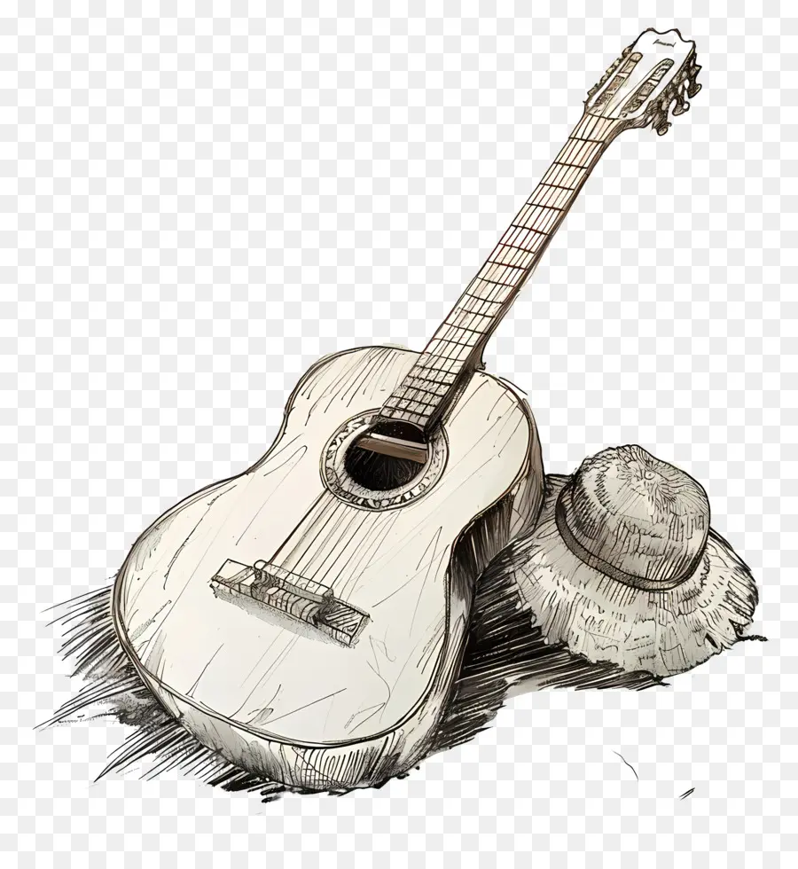 Melodías De Playa，Guitarra PNG