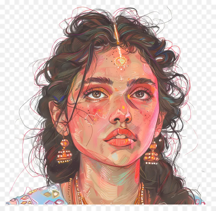 Mujer India，Mujer PNG