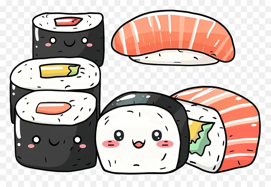 Sushi，Japonés PNG