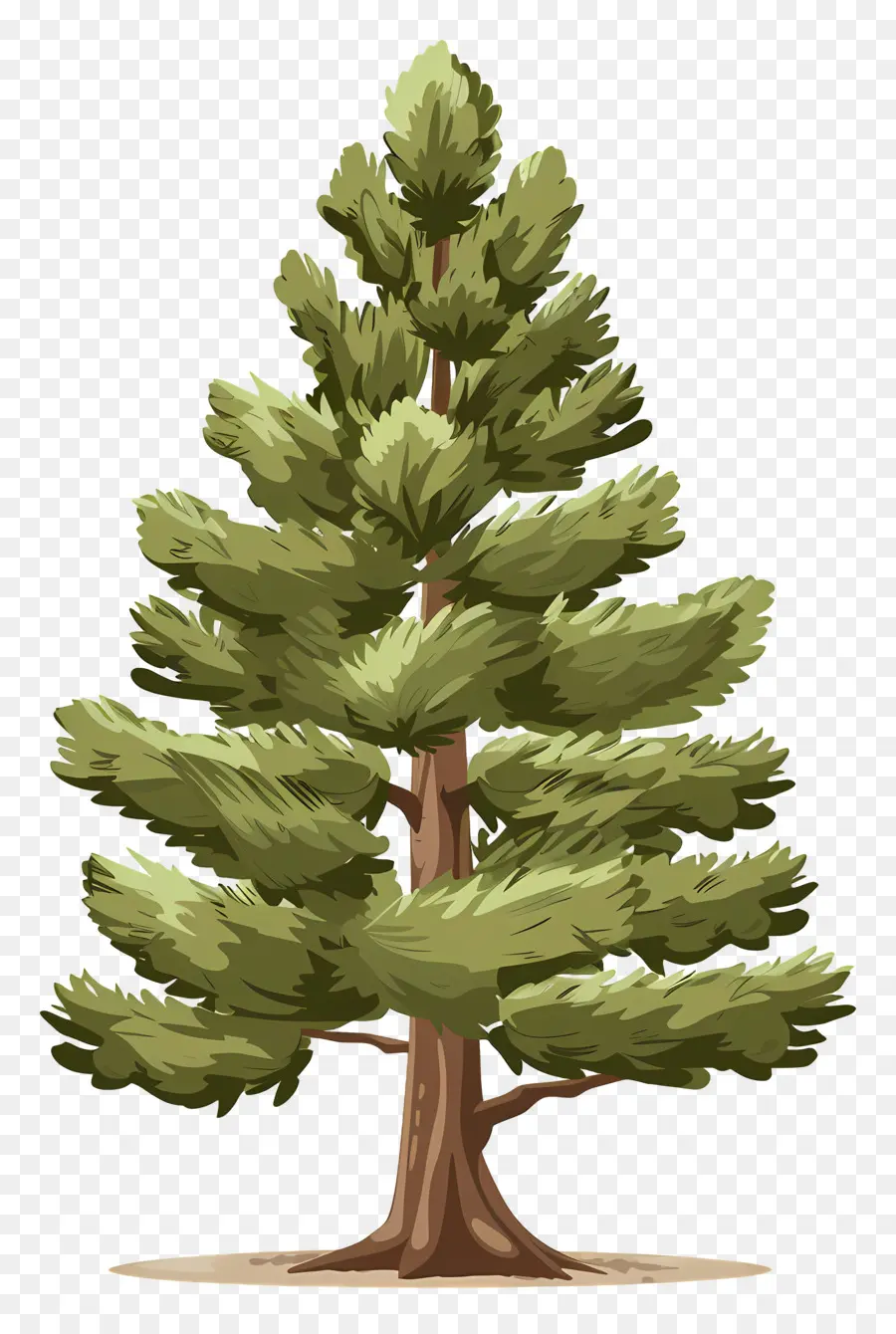 árbol De Pino，Naturaleza PNG