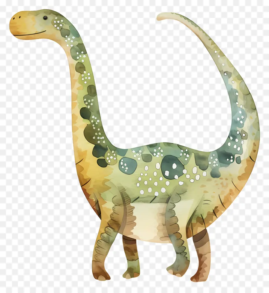 Dinosaurio，Pintura A La Acuarela PNG