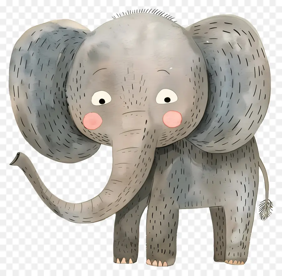 Elefante De Dibujos Animados，Elefante PNG