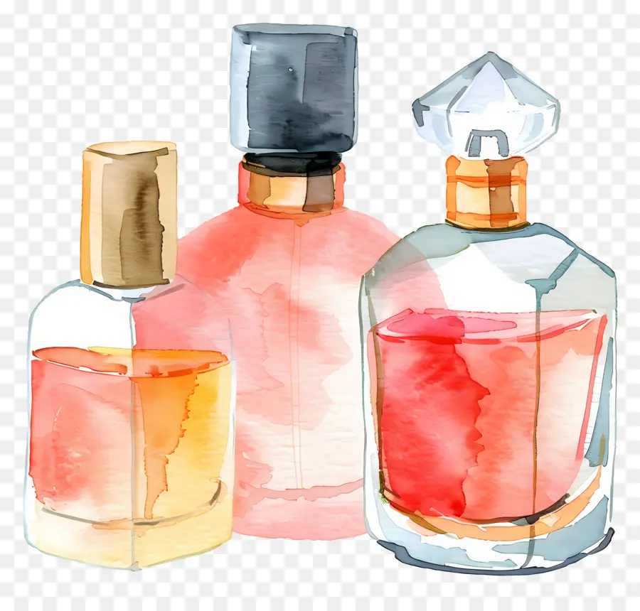 Perfume，Botellas De Vidrio PNG