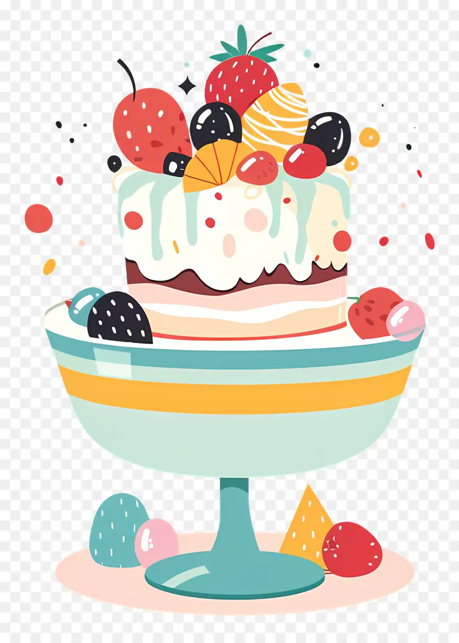 De Postre，Pastel PNG